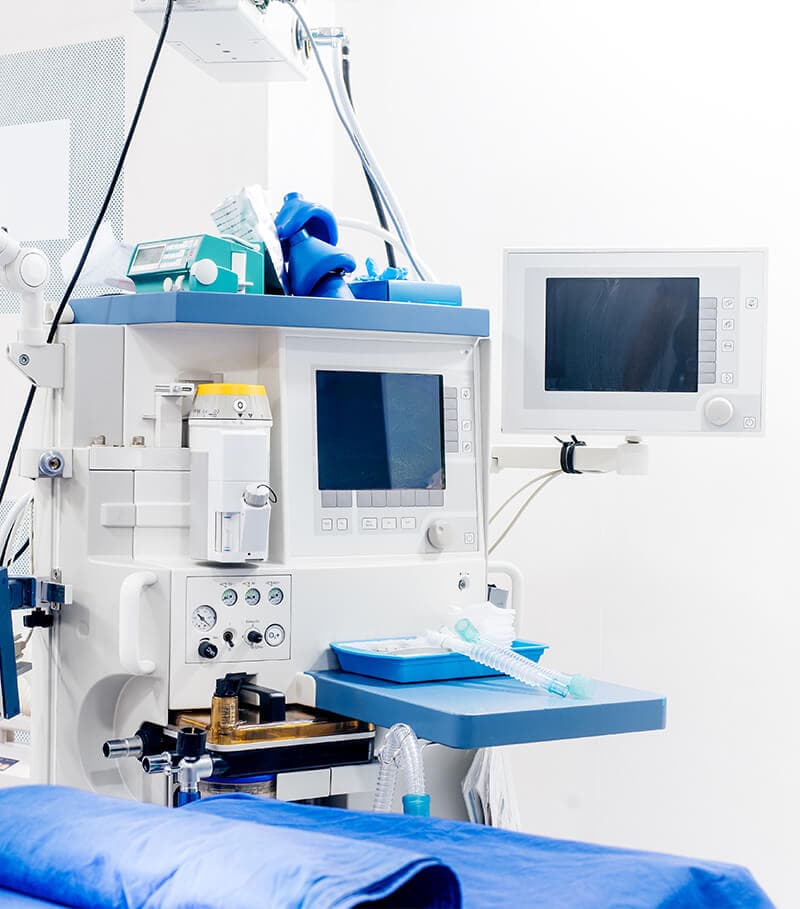 Advanced surgical equipment detail